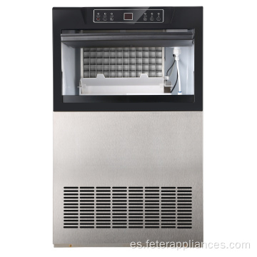 Fabricante de hielo de enfriamiento del compresor automático comercial del fabricante de hielo del cubo de la venta caliente del hogar